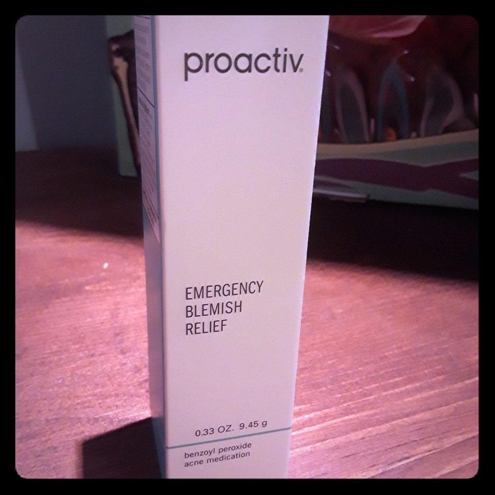 Proactive emergency blemish relief brand new